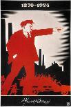 Vladimir Lenin (1870-1924)-Adolf Strakhov-Framed Giclee Print