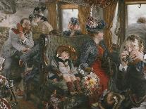 On the Train, Observed from Life, 1892-Adolf Von Menzel-Giclee Print