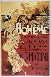 Affiche De La Bohème Par Adolfo Hohenstein Pour La Première De L'opera De Giacomo Puccini Au Teatro-Adolfo Hohenstein-Giclee Print