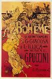 Set design for Act 2 of La Bohème, Opera by Giacomo Puccini-Adolfo Hohenstein-Premium Giclee Print