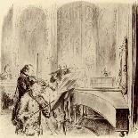Richard Wagner at a-Adolph Friedrich Erdmann von Menzel-Giclee Print