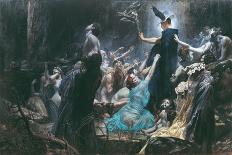 The Souls of Acheron, 1898 (Oil on Canvas)-Adolph Hiremy-Hirschl-Giclee Print