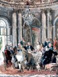 A Travelling Circus (Cameleers in Partenkirche), 1884-Adolph Menzel-Giclee Print