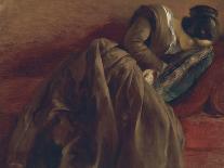 Emilie, the Artist's Sister, Asleep, about 1848-Adolph von Menzel-Giclee Print