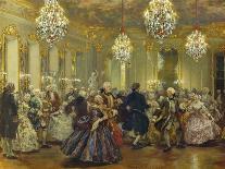 Dinner Table at Sanssouci, 1850-Adolph von Menzel-Giclee Print
