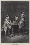 The Game of Chess-Adolphe Alexandre Lesrel-Giclee Print