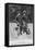 Adolphe Clement and His Wife on a Tricycle-null-Framed Premier Image Canvas