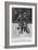 Adolphe Clement and His Wife on a Tricycle-null-Framed Photographic Print