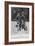 Adolphe Clement and His Wife on a Tricycle-null-Framed Photographic Print