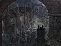 'Over London by Rail', 1872-Adolphe François Pannemaker-Giclee Print