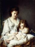 Maternal Affection-Adolphe Jourdan-Giclee Print