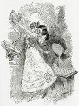 Jeune fille-Adolphe Willette-Art Print