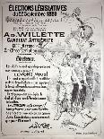 Advertising Poster. Van Houten Cocoa-Adolphe Willette-Giclee Print