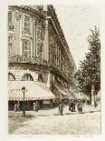 Boulevard des Capucines: Place de L'Opéra-Adolphe Martial-Potémont-Framed Giclee Print