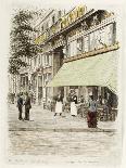 Boulevard Poissonnière: Voitures, Chaussées-Adolphe Martial-Potémont-Giclee Print