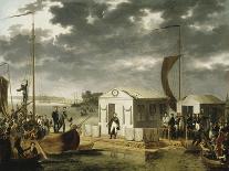 Bivouac de Napoléon Ier sur le champ de bataille de Wagram pendant la nuit du 5 au 6 juillet 1809-Adolphe Roehn-Framed Giclee Print