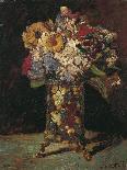 Flower Still Life, 1875-Adolphe-Thomas-Joseph Monticelli-Framed Giclee Print