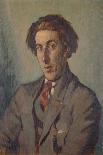 Portrait of Rowley Smart, 1925 (Oil on Panel)-Adolphe Valette-Giclee Print