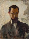 Portrait of Rowley Smart, 1925 (Oil on Panel)-Adolphe Valette-Giclee Print