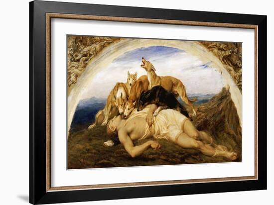 Adonis Wounded-Briton Rivière-Framed Giclee Print