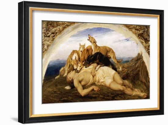 Adonis Wounded-Briton Rivière-Framed Giclee Print