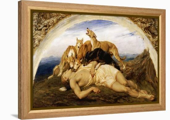 Adonis Wounded-Briton Rivière-Framed Premier Image Canvas