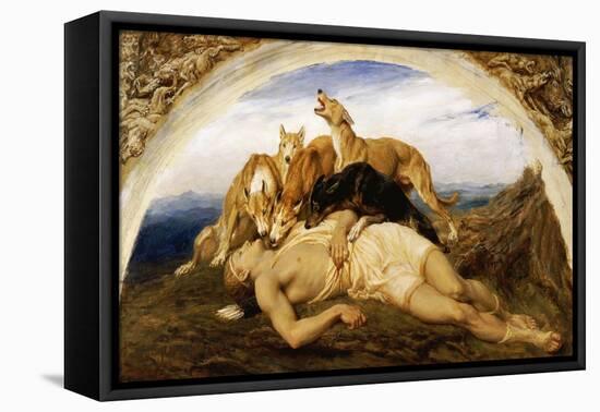 Adonis Wounded-Briton Rivière-Framed Premier Image Canvas