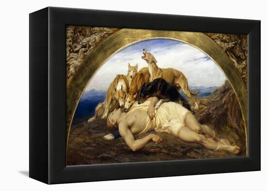 Adonis Wounded-Briton Rivière-Framed Premier Image Canvas