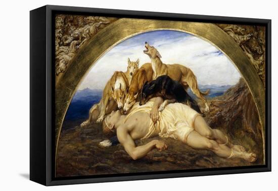 Adonis Wounded-Briton Rivière-Framed Premier Image Canvas