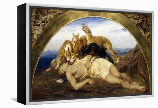 Adonis Wounded-Briton Rivière-Framed Premier Image Canvas