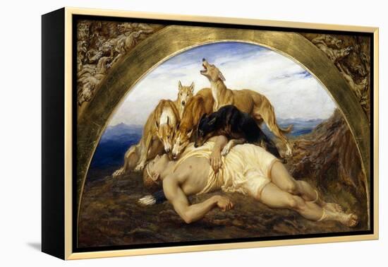 Adonis Wounded-Briton Rivière-Framed Premier Image Canvas