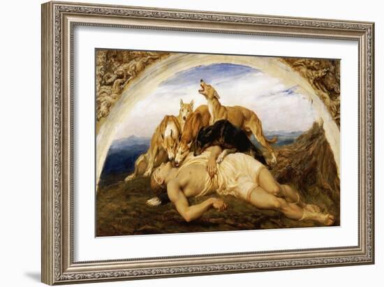 Adonis Wounded-Briton Rivière-Framed Giclee Print