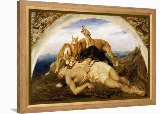 Adonis Wounded-Briton Rivière-Framed Premier Image Canvas