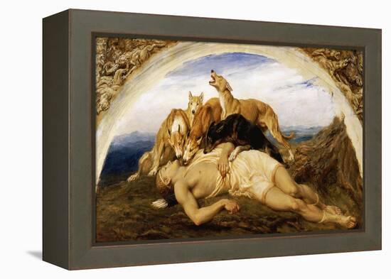 Adonis Wounded-Briton Rivière-Framed Premier Image Canvas