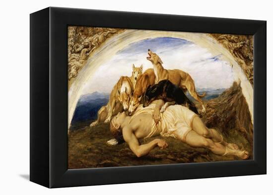 Adonis Wounded-Briton Rivière-Framed Premier Image Canvas