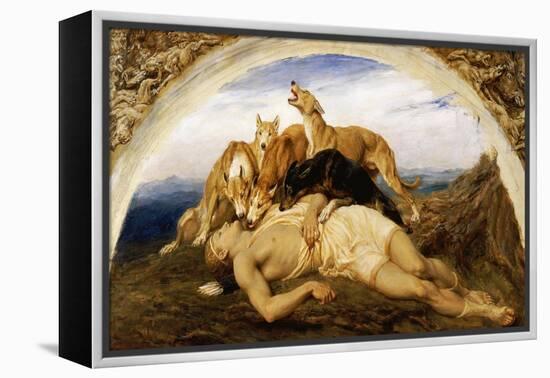 Adonis Wounded-Briton Rivière-Framed Premier Image Canvas