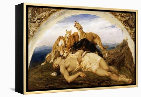 Adonis Wounded-Briton Rivière-Framed Premier Image Canvas