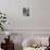 Adorable Baby Brushing Teeth While Sitting in Sink-null-Photographic Print displayed on a wall