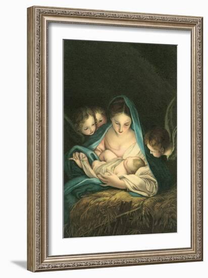 Adoration of Angels-null-Framed Art Print