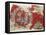 Adoration of Magi, Fabric, Coptic Civilization, 8th Century-null-Framed Premier Image Canvas