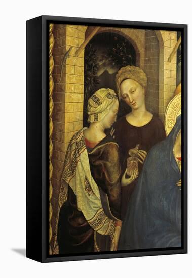 Adoration of Magi or Strozzi Altarpiece-Gentile da Fabriano-Framed Premier Image Canvas