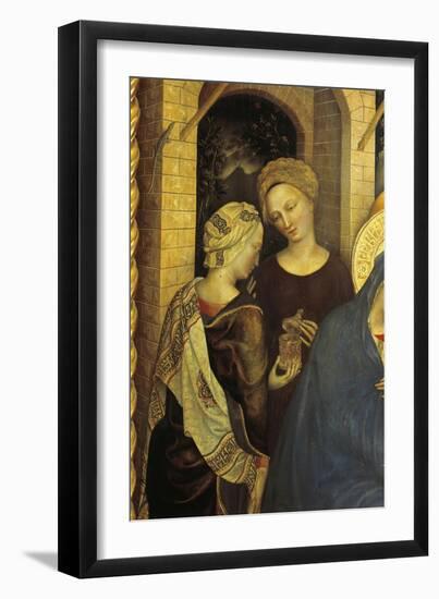 Adoration of Magi or Strozzi Altarpiece-Gentile da Fabriano-Framed Giclee Print