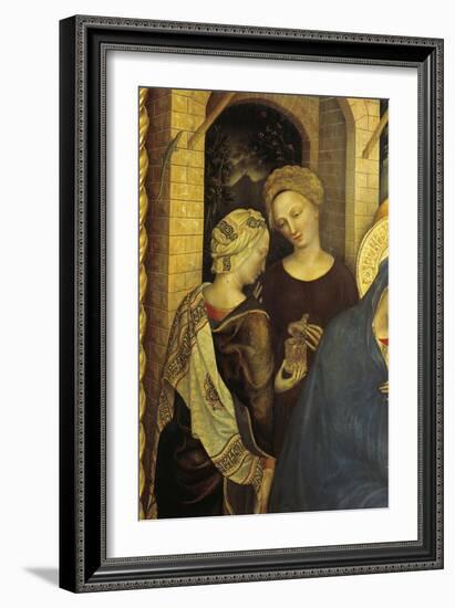 Adoration of Magi or Strozzi Altarpiece-Gentile da Fabriano-Framed Giclee Print