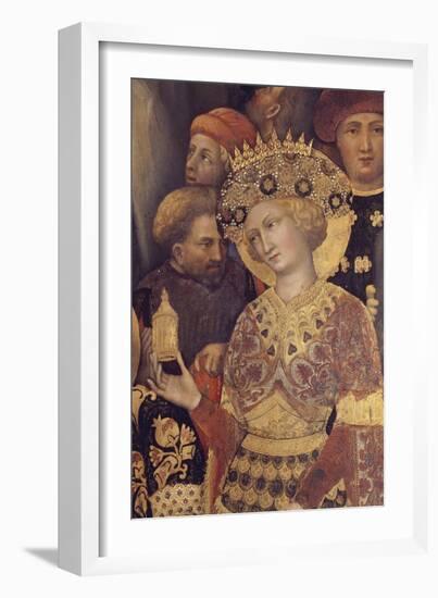 Adoration of Magi or Strozzi Altarpiece-Gentile da Fabriano-Framed Giclee Print