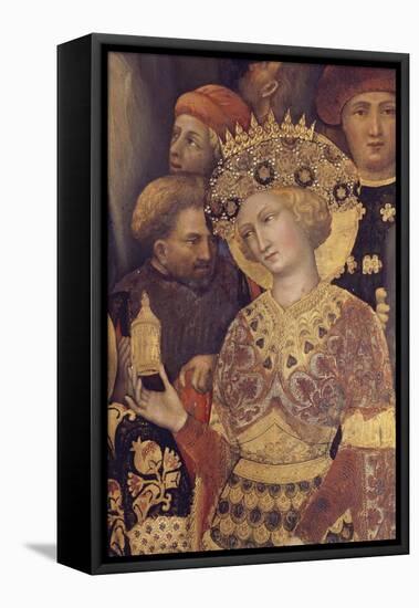 Adoration of Magi or Strozzi Altarpiece-Gentile da Fabriano-Framed Premier Image Canvas