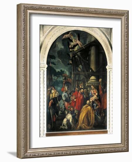 Adoration of Magi-Paolo Veronese-Framed Giclee Print