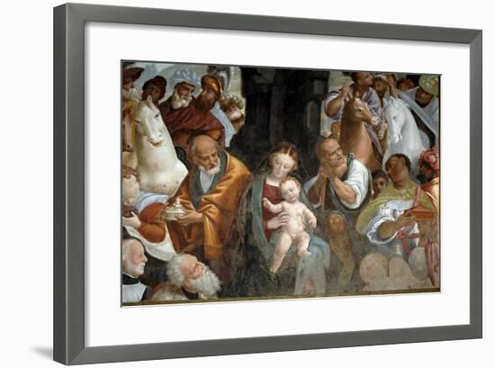 Adoration of Magi-null-Framed Giclee Print