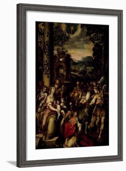 Adoration of Magi-null-Framed Giclee Print