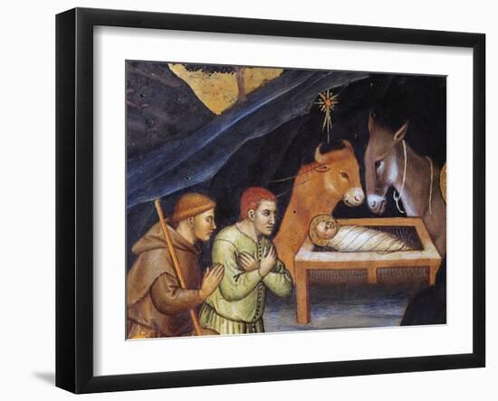 Adoration of Magi-Taddeo di Bartolo-Framed Giclee Print