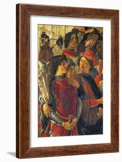 Adoration of Magi-Sandro Botticelli-Framed Giclee Print